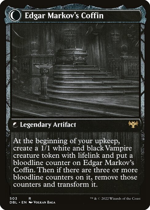 Magic the Gathering Card - Edgar Markov's Coffin - MTG Circle