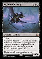 Magic the Gathering Card - Archon of Cruelty - MTG Circle