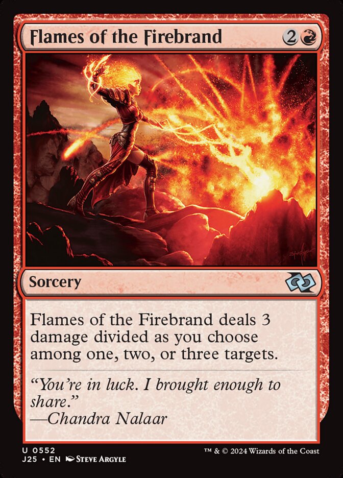 Magic the Gathering Card - Flames of the Firebrand - MTG Circle