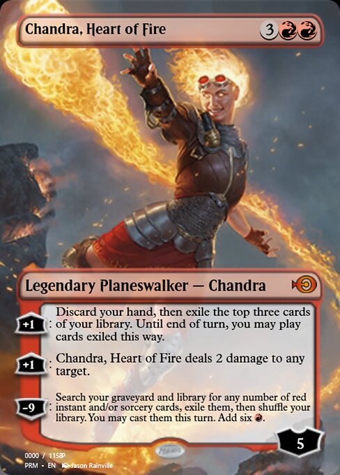 Magic the Gathering Card - Chandra, Heart of Fire - MTG Circle