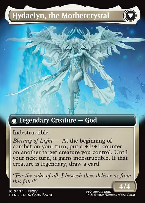Magic the Gathering Card - Hydaelyn, the Mothercrystal - MTG Circle