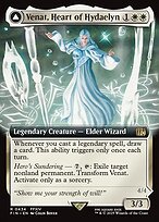 Magic the Gathering Card - Venat, Heart of Hydaelyn // Hydaelyn, the Mothercrystal - MTG Circle