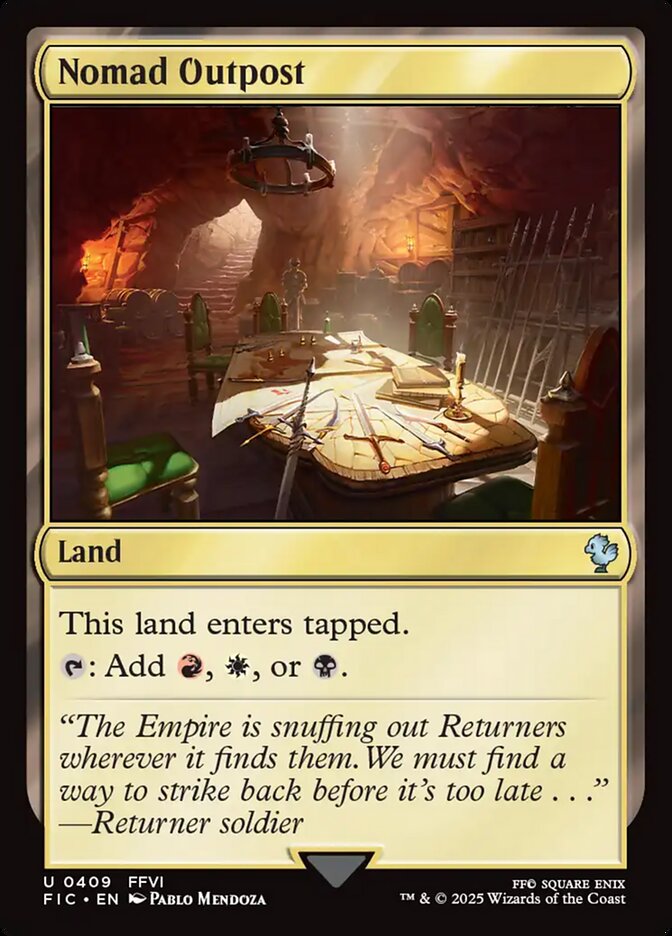 Magic the Gathering Card - Nomad Outpost - MTG Circle
