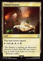 Magic the Gathering Card - Nomad Outpost - MTG Circle