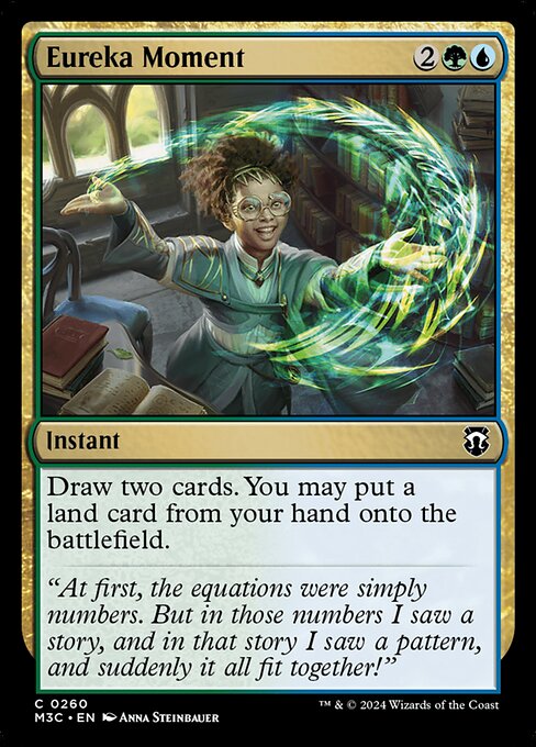 Magic the Gathering Card - Eureka Moment - MTG Circle
