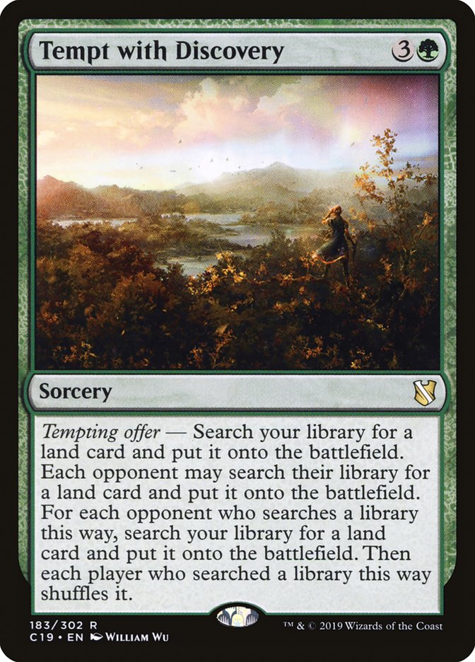 Magic the Gathering Card - Tempt with Discovery - MTG Circle