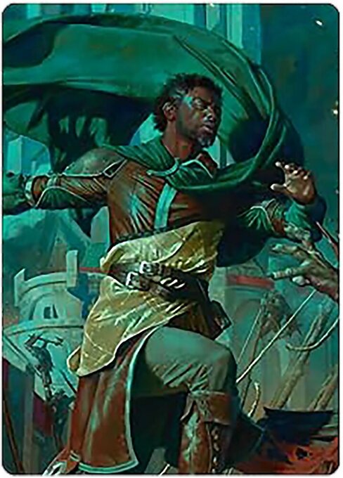 Magic the Gathering Card - Aragorn, Hornburg Hero - MTG Circle