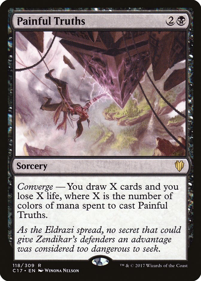 Magic the Gathering Card - Painful Truths - MTG Circle