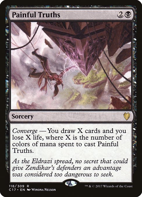 Magic the Gathering Card - Painful Truths - MTG Circle