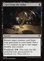 Magic the Gathering Card - Crawl from the Cellar - MTG Circle