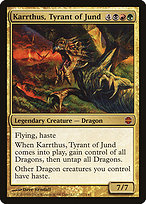 Magic the Gathering Card - Karrthus, Tyrant of Jund - MTG Circle