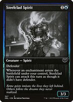 Magic the Gathering Card - Steelclad Spirit - MTG Circle