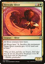 Magic the Gathering Card - Firewake Sliver - MTG Circle