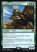 Magic the Gathering Card - Ancient Adamantoise - MTG Circle