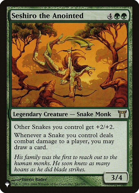 Magic the Gathering Card - Seshiro the Anointed - MTG Circle