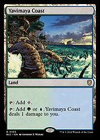 Magic the Gathering Card - Yavimaya Coast - MTG Circle