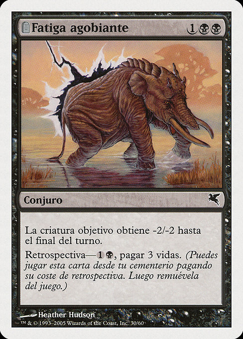 Magic the Gathering Card - Crippling Fatigue - MTG Circle