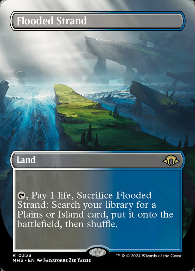 Magic the Gathering Card - Flooded Strand - MTG Circle