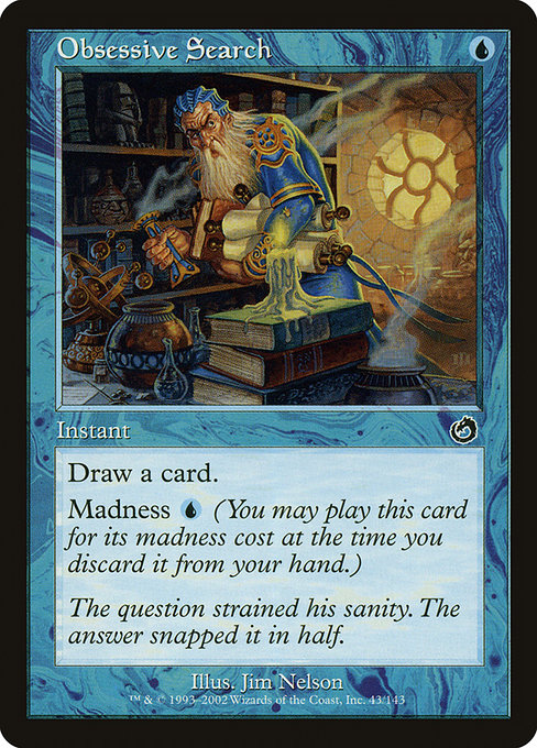 Magic the Gathering Card - Obsessive Search - MTG Circle