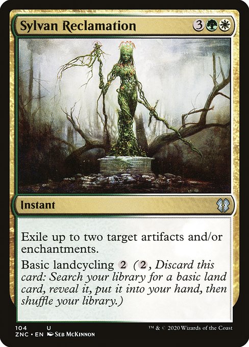 Magic the Gathering Card - Sylvan Reclamation - MTG Circle