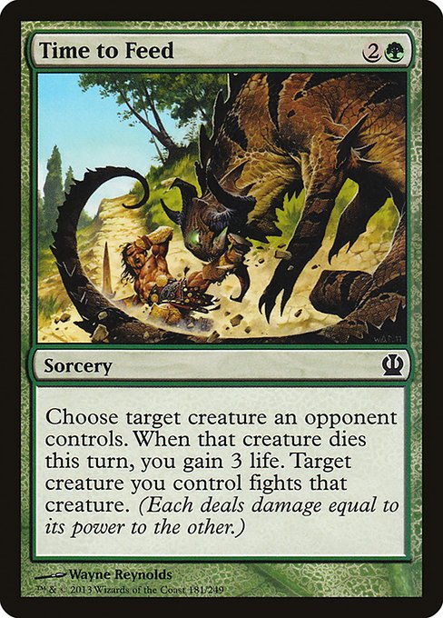 Magic the Gathering Card - Time to Feed - MTG Circle