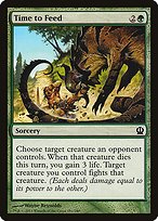 Magic the Gathering Card - Time to Feed - MTG Circle