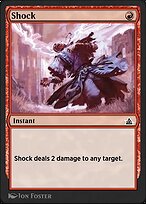 Magic the Gathering Card - Shock - MTG Circle