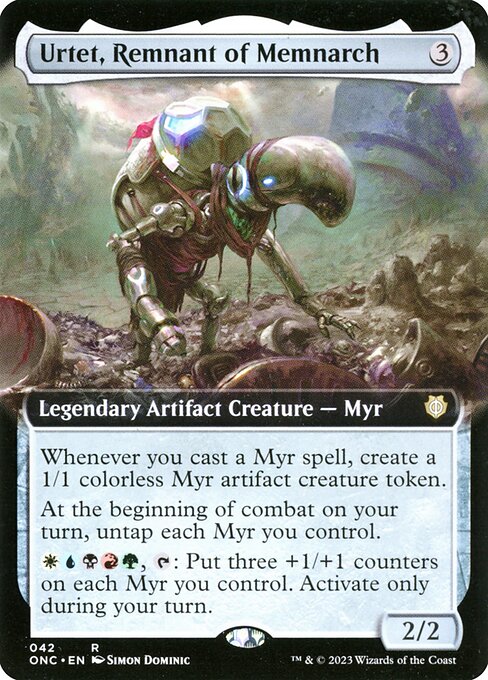 Magic the Gathering Card - Urtet, Remnant of Memnarch - MTG Circle