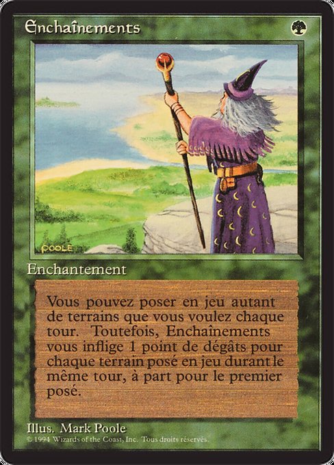 Magic the Gathering Card - Fastbond - MTG Circle
