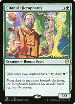 Magic the Gathering Card - Citanul Hierophants - MTG Circle