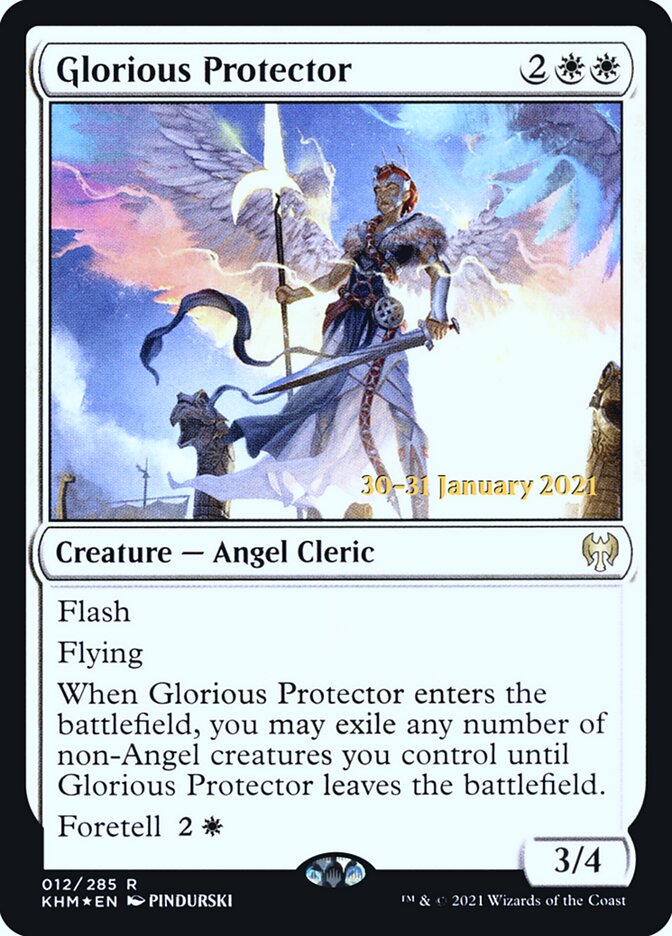 Magic the Gathering Card - Glorious Protector - MTG Circle