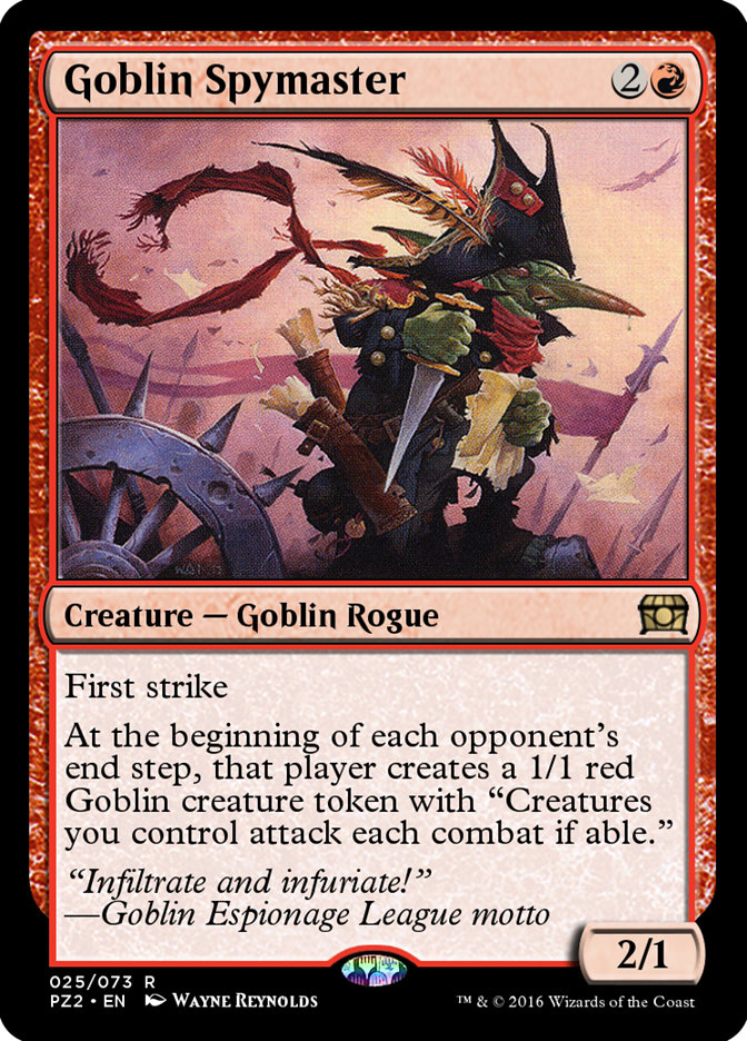 Magic the Gathering Card - Goblin Spymaster - MTG Circle