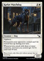 Magic the Gathering Card - Karlov Watchdog - MTG Circle