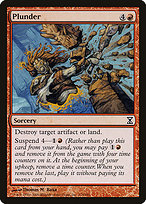 Magic the Gathering Card - Plunder - MTG Circle