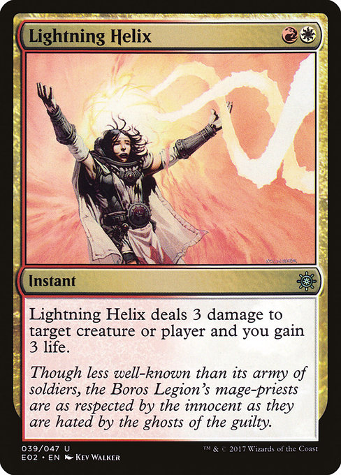 Magic the Gathering Card - Lightning Helix - MTG Circle