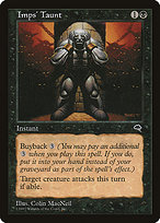 Magic the Gathering Card - Imps' Taunt - MTG Circle