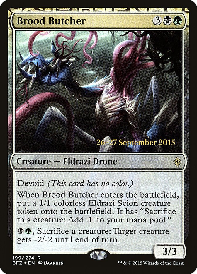 Magic the Gathering Card - Brood Butcher - MTG Circle