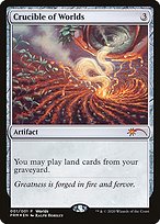 Magic the Gathering Card - Crucible of Worlds - MTG Circle