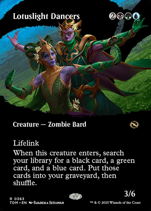Magic the Gathering Card - Lotuslight Dancers - MTG Circle