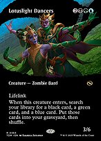 Magic the Gathering Card - Lotuslight Dancers - MTG Circle