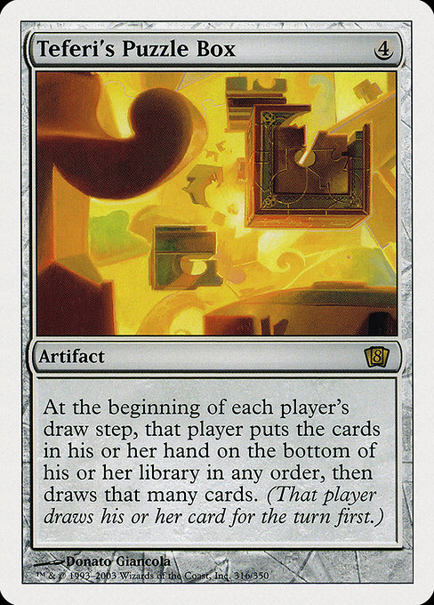 Magic the Gathering Card - Teferi's Puzzle Box - MTG Circle