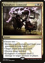 Magic the Gathering Card - Kolaghan's Command - MTG Circle
