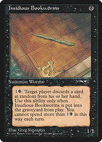 Magic the Gathering Card - Insidious Bookworms - MTG Circle