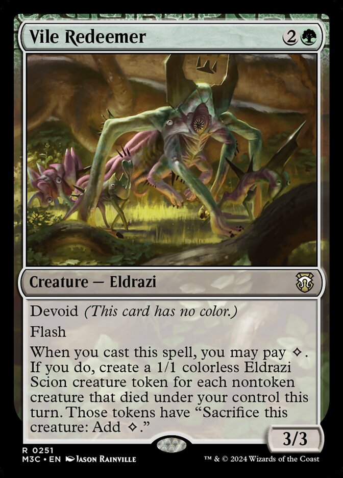 Magic the Gathering Card - Vile Redeemer - MTG Circle