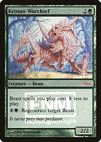 Magic the Gathering Card - Krosan Warchief - MTG Circle