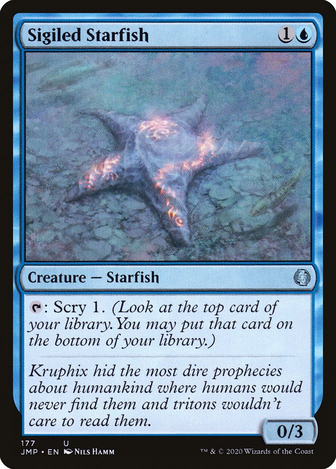 Magic the Gathering Card - Sigiled Starfish - MTG Circle