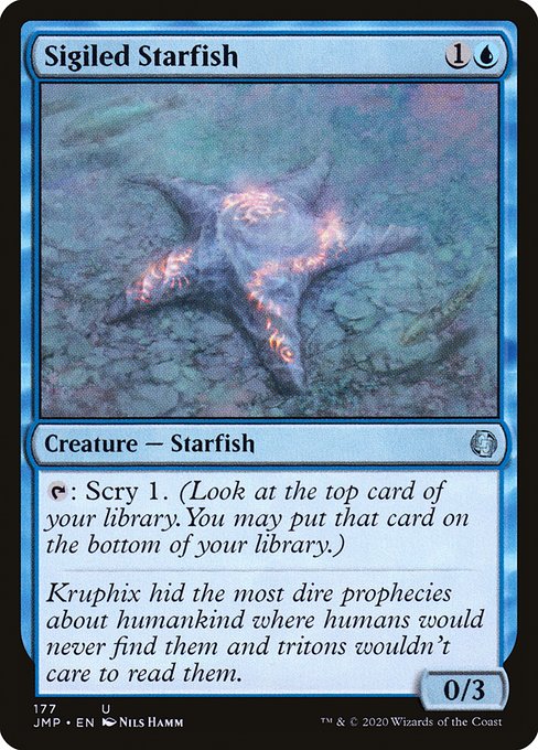 Magic the Gathering Card - Sigiled Starfish - MTG Circle