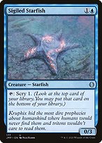 Magic the Gathering Card - Sigiled Starfish - MTG Circle