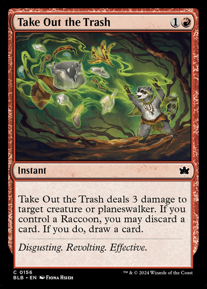 Magic the Gathering Card - Take Out the Trash - MTG Circle