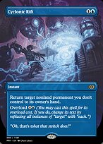 Magic the Gathering Card - Cyclonic Rift - MTG Circle